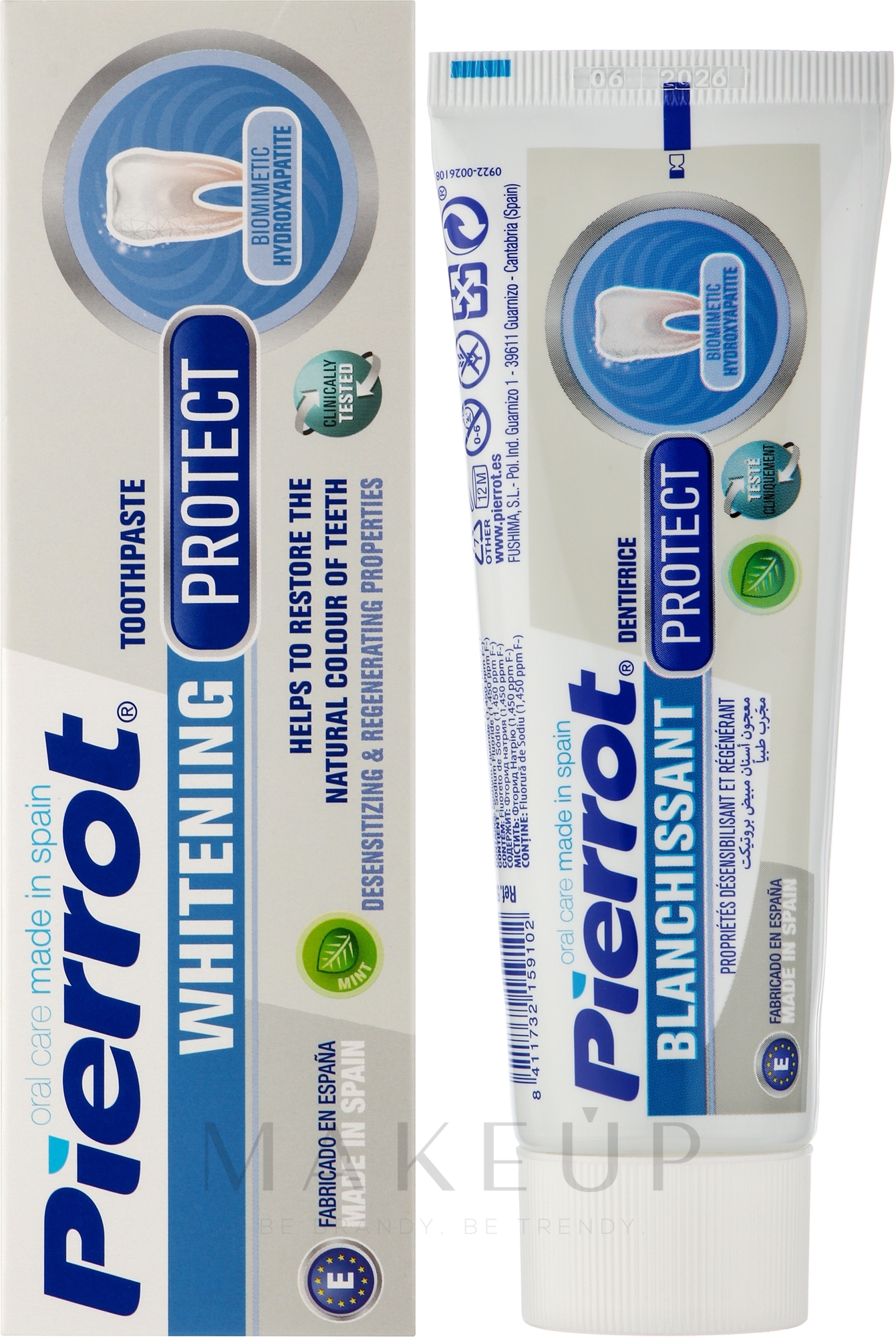 Aufhellende Zahnpasta - Pierrot Whitening Protect — Bild 75 ml