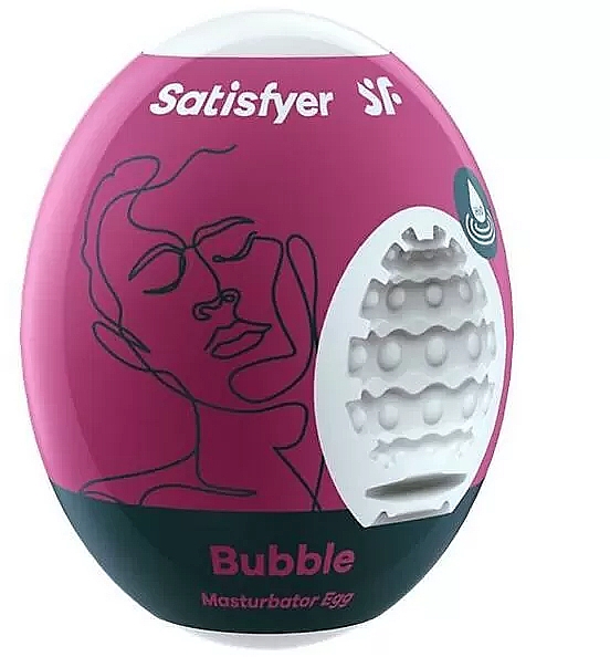 Masturbator Ei Purpur - Satisfyer Masturbator Egg Single Bubble — Bild N1
