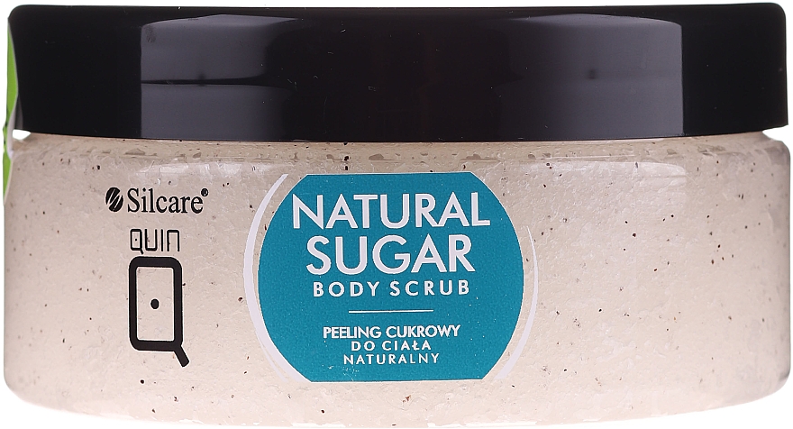 Natürliches Zucker-Körperpeeling - Silcare Quin Natural Sugar Body Scrub