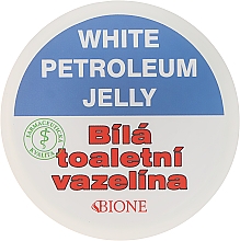 Düfte, Parfümerie und Kosmetik Kosmetische Vaseline - Bione Cosmetics White Vaseline