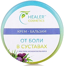 Creme-Balsam gegen Gelenkschmerzen mit Wacholderöl - Healer Cosmetics — Bild N3