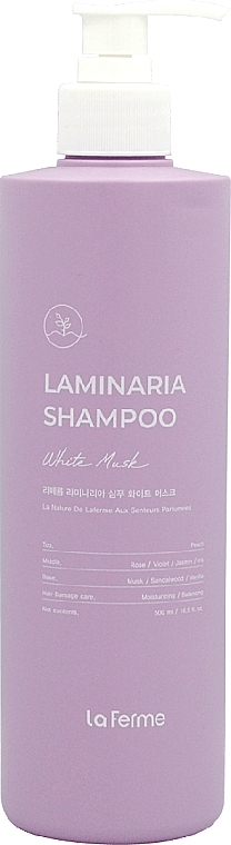 Shampoo - La Ferme Laminaria Shampoo White Musk — Bild N1