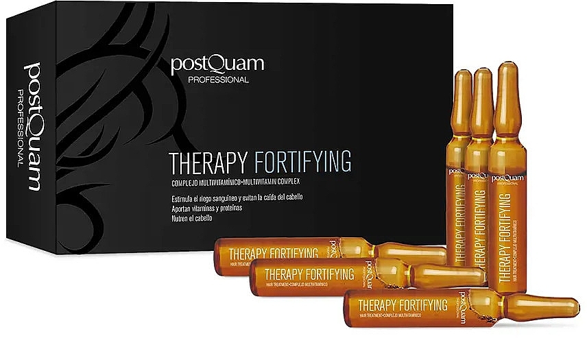 Haarampullen Multivitamin-Komplex - PostQuam Therapy Fortifying Multivitamin Complex — Bild N1