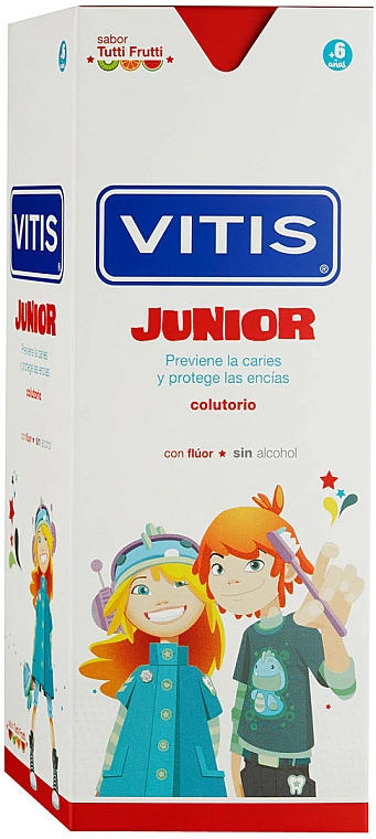 Mundspülung - Dentaid Vitis Junior Mouthwash — Bild N2