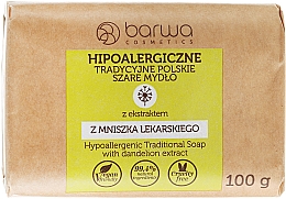 Hypoallergene Festseife mit Löwenzahnextrakt - Barwa Soap — Foto N1