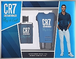 Düfte, Parfümerie und Kosmetik Cristiano Ronaldo CR7 Play It Cool - Duftset (Eau de Toilette 50ml + Duschgel 150ml) 