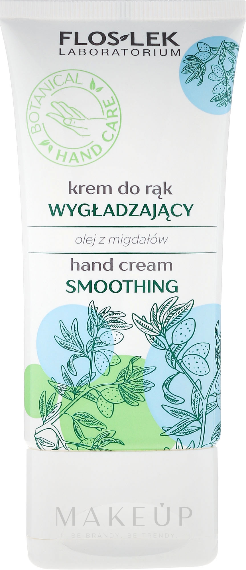 Glättende Handcreme mit Mandelöl - Floslek Smoothing Hand Cream — Bild 50 ml