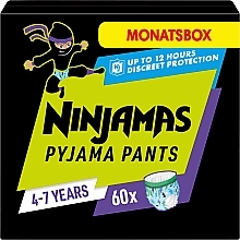 Düfte, Parfümerie und Kosmetik Windelhöschen Ninjamas Pyjama Boy Pants 4-7 Jahre (17-30 kg) 60 St. - Pampers