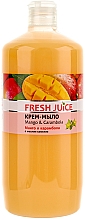 Düfte, Parfümerie und Kosmetik Creme-Seife Mango und Sternfrucht - Fresh Juice Mango & Carambol