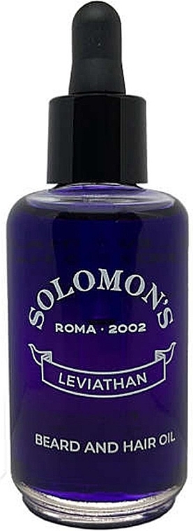 Öl für Bart und Haare - Solomon's Leviathan Beard and Hair Oil — Bild N1