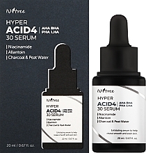  Peelingserum für das Gesicht auf Säurebasis - IsNtree Hyper Acid 4 AHA BHA PHA LHA 30 Serum — Bild N2