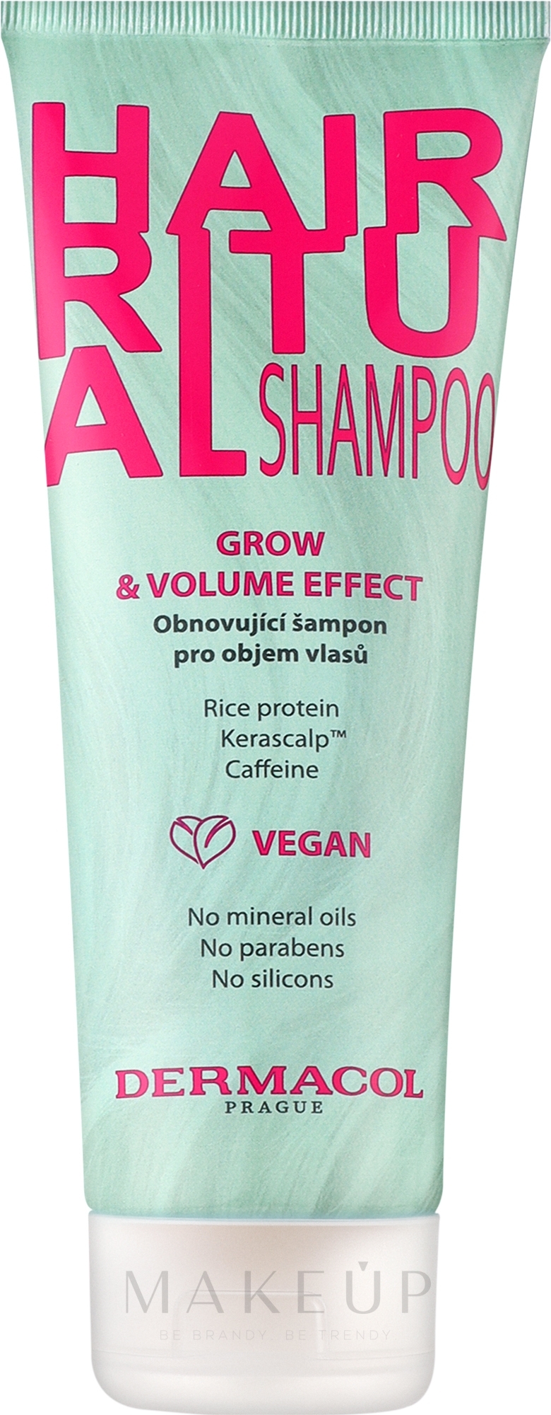 Stärkendes Shampoo - Dermacol Hair Ritual Grow & Volume Shampoo — Bild 250 ml