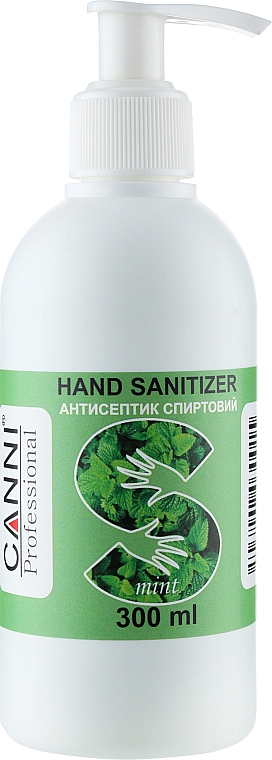 Antibakterielles Gel für Hände und Nägel mit Minzduft - Canni Hand Sanitizer Mint — Bild N5