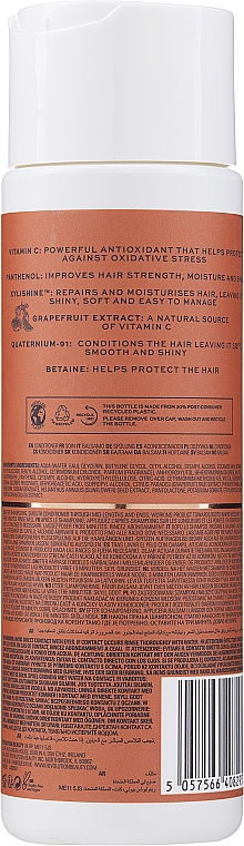 Conditioner für stumpfes Haar mit Grapefruitextrakt, Vitamin C, Betain und Panthenol - Makeup Revolution Vitamin C Shine & Gloss Conditioner — Bild N2