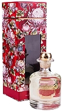 Düfte, Parfümerie und Kosmetik Lufterfrischer mit Pfingstrosen-, Zedern- und Rosenduft - Portus Cale Noble Red Fragrance Diffuser Clear Glass