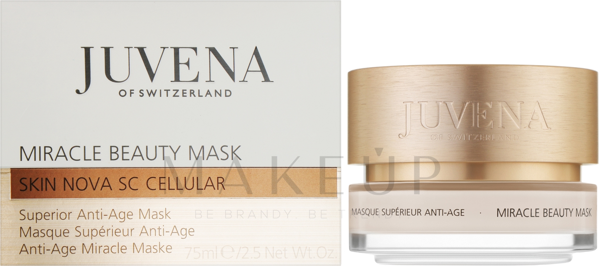 Intensiv regenerierende Anti-Aging Gesichtsmaske für müde Haut - Juvena Skin Specialists Miracle Beauty Mask — Bild 75 ml