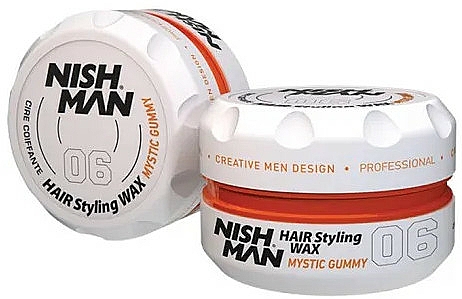 Haarstyling-Wachs - Nishman Hair Styling Wax 06 Mystic Gummy — Bild N1