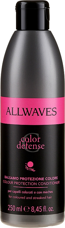 Nährende Haarspülung für gefärbtes Haar - Allwaves Color Defense Colour Protection Conditioner — Bild N1
