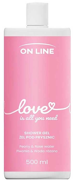 Duschgel mit Pfingstrose und Rosenwasser - On Line Love Shower Gel — Bild N1