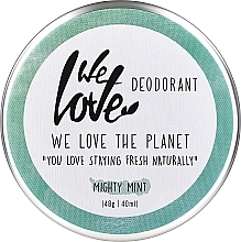 Deo-Creme Mighty Mint - We Love The Planet Mighty Mint Cream Deodorant — Bild N1