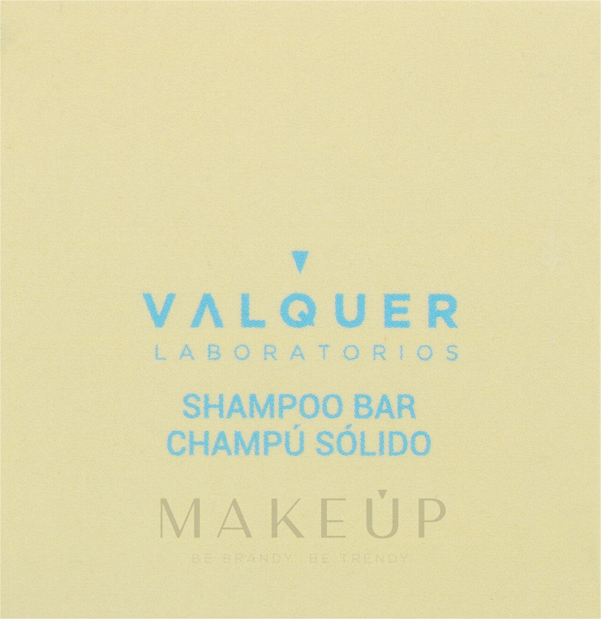 Festes Schampoo - Valquer Hair Shampoo — Bild 50 g