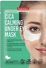 Augenpatches mit Probiotika - Purederm Cica Calming Under Eye Mask	 — Bild N1