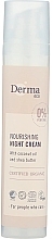 Düfte, Parfümerie und Kosmetik Pflegende Gesichtscreme für die Nacht - Derma Eco Nourishing Night Cream