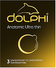 Düfte, Parfümerie und Kosmetik Kondomen Anatomic Ultra Thin 3 St. - Dolphi