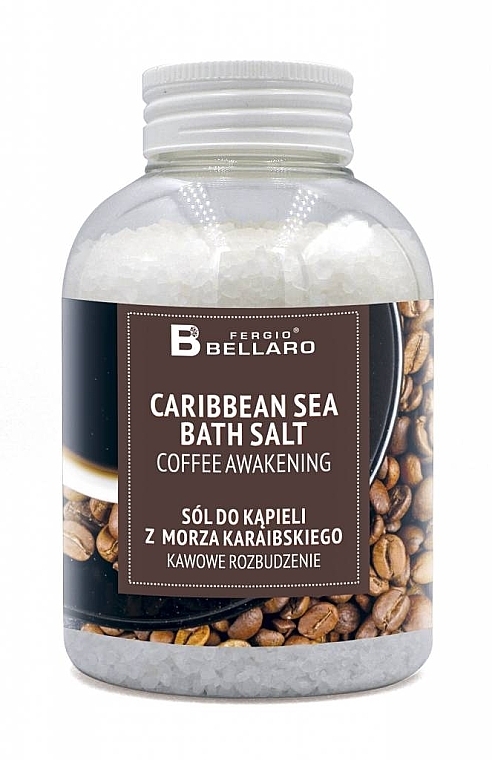 Badesalz Kaffee-Erwachen - Fergio Bellaro Caribbean Sea Bath Salt Coffee Awakening — Bild N2