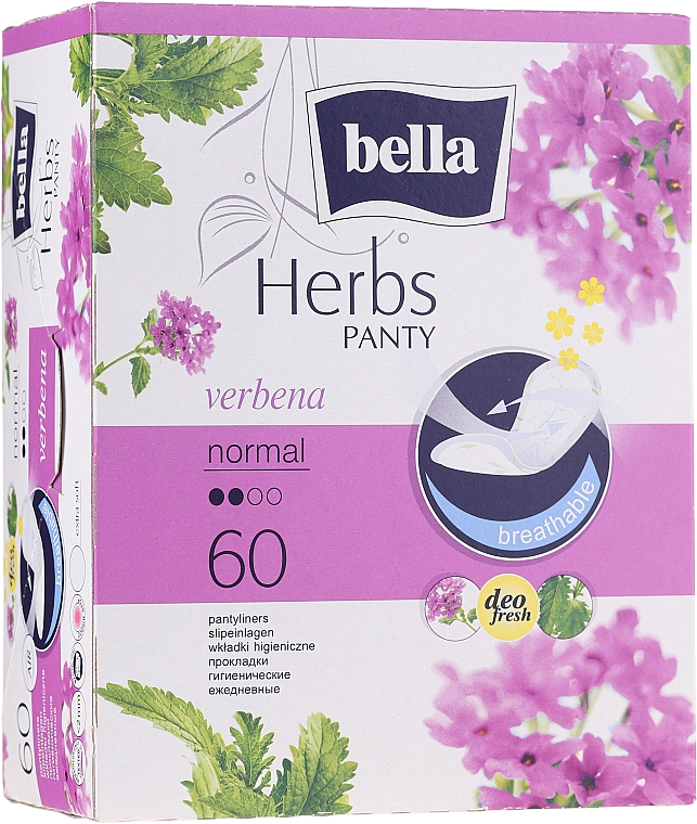 Slipeinlagen Panty Herbs Verbena 60 St. - Bella — Bild N1