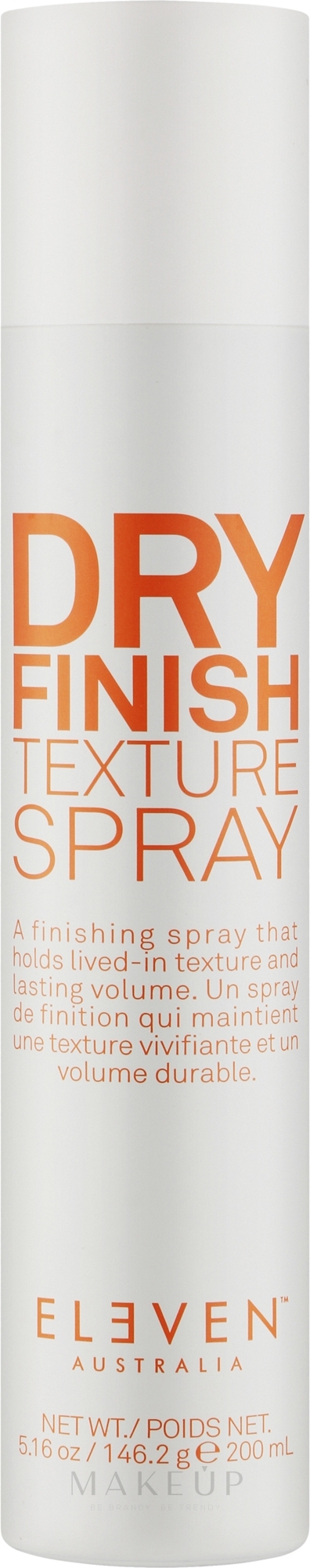 Puderspray für das Haarstyling - Eleven Australia Dry Finish Texture Spray — Bild 178 ml