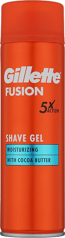 Rasiergel - Gillette Fusion 5 Moisturizing Shave Gel — Bild N1