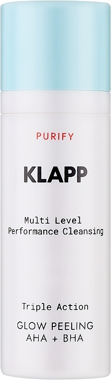 Komplexes Peeling für strahlende Haut - Klapp Multi Level Performance Purify Triple Action Glow Peeling With AHA + BHA — Bild N1