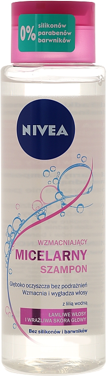 Nivea Micellar Strengthening Shampoo - Stärkendes Mizellenshampoo für sprödes Haar und empfindliche Kopfhaut  — Bild N6