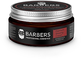 Beruhigende Rasiercreme - Barbers Premium Shaving Cream Sandalwood-Licorice Root — Bild N2