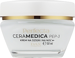 Anti-Falten Lifting-Creme für Tag und Nacht 50+ - Perfecta Ceramedica Pep-3 Lifting Anti-Aging Face Cream 50+ — Bild N1