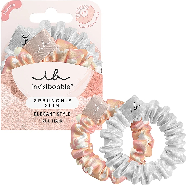 Haargummis - Invisibobble Sprunchie Slim Bella Chrome — Bild N1
