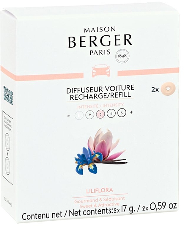 Maison Berger Liliflora - Auto-Lufterfrischer (Refill) — Bild N1