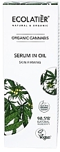 Pflegendes und straffendes Ölserum füt das Gesicht mit Bio-Hanfsamenöl - Ecolatier Organic Cannabis Serum — Bild N3