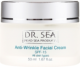 Anti-Falten Gesichtscreme SPF 15 - Dr. Sea Anti-Wrinkle Facial Cream SPF 15 — Bild N2