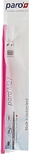 Düfte, Parfümerie und Kosmetik Kinderzahnbürste M27 rosa - Paro Swiss Isola F