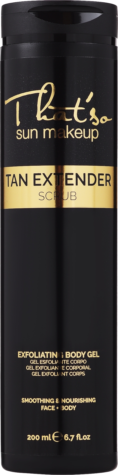 Peeling-Gel vor der Selbstbräunungsbehandlung - That's So Tan Extender Scrub — Bild 200 ml