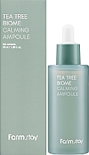 Beruhigendes Ampullenserum mit Teebaumextrakt - FarmStay Tea Tree Biome Calming Ampoule — Bild N2