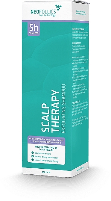Peeling-Shampoo - Neofollics Hair Technology Scalp Therapy Exfoliating Shampoo  — Bild N4