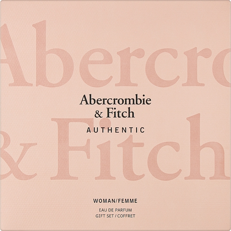 Abercrombie & Fitch Authentic Women - Duftset (Eau de Parfum 50ml + Körperlotion 200ml)  — Bild N1