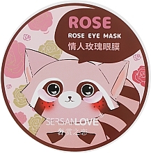 Düfte, Parfümerie und Kosmetik Hydrogel-Augenpatches mit Rosenblütenextrakt - Sersanlove Rose Eye Mask