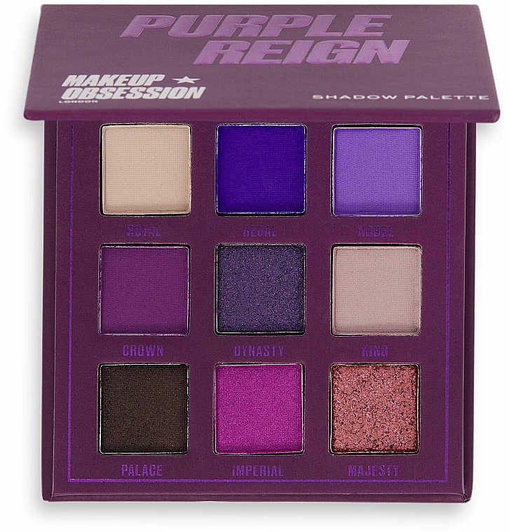 Lidschatten-Palette - Makeup Obsession Purple Reign Eyeshadow Palette — Bild N1