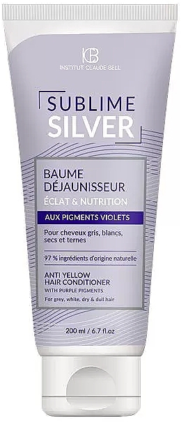 Balsam gegen Gelbtöne - Institut Claude Bell Sublime Silver Brightening and Nourishing Rejuvenating Balm — Bild N1