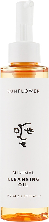 Hydrophiles Gesichtsreinigungsöl mit Sonnenblumenöl - Ottie Sunflower Minimal Cleansing Oil — Bild N2
