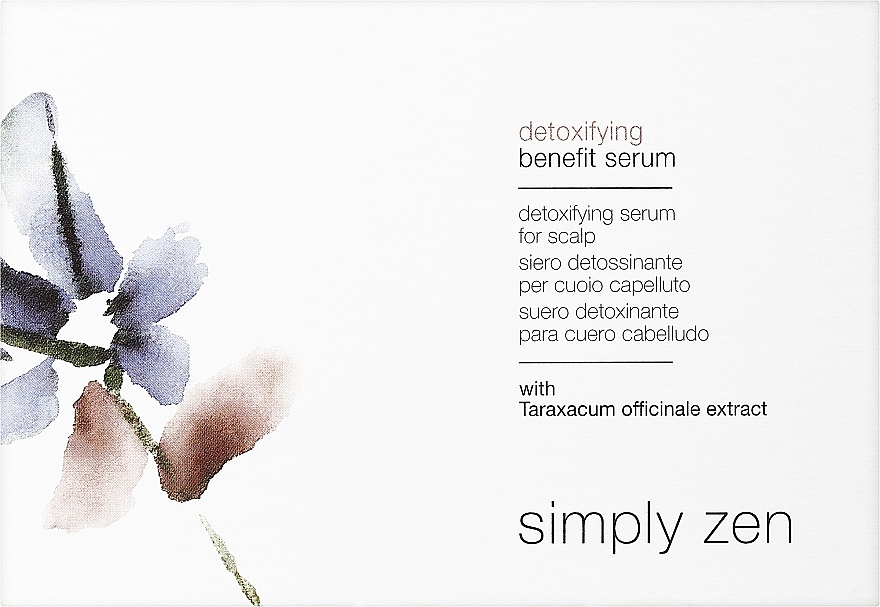 Normalisierendes Serum für fettige Kopfhaut - Z. One Concept Simply Zen Normalizing Benefit Serum — Bild N1